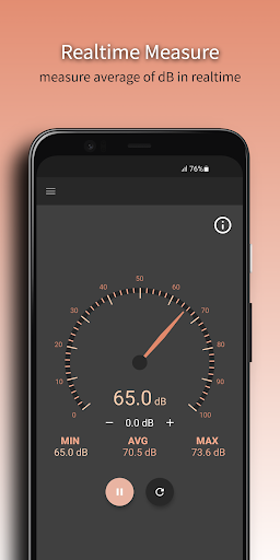 noise measurement app Screen 3