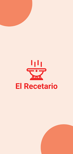 Android application El Recetario screenshort