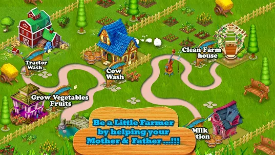 Familien-Bauernhofspiele für