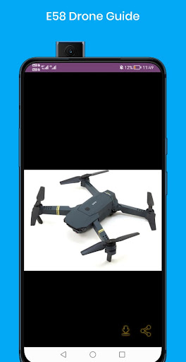 Android application E58 Drone Guide screenshort