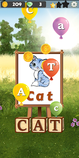 Crush & Learn - Drop Letters Screen 2