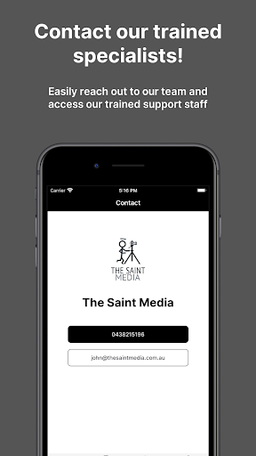 The Saint Media Screen 3