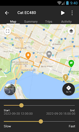 Recono GPS Screen 3