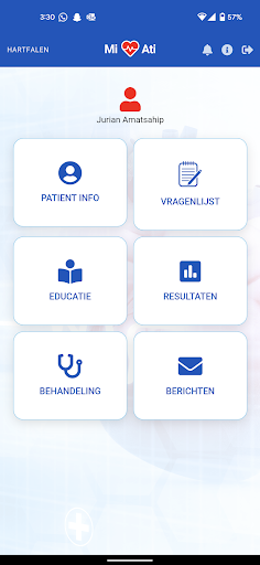 Android application Mi Ati screenshort