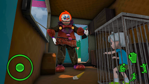 Scary Clown Horror Escape 3D Screen 2
