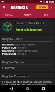 BusyBox X Pro [Root] لقطة شاشة