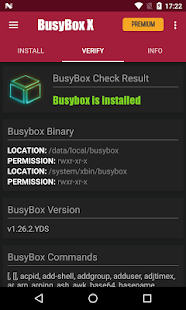 BusyBox X Pro [Root] Ekran görüntüsü