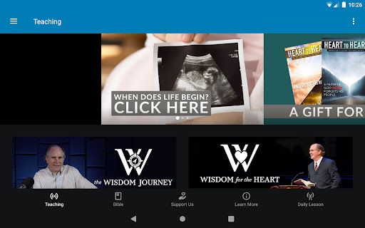 Screenshot of Wisdom International