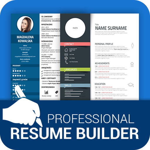Resume Builder & CV Maker PDF  Icon