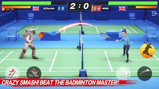 Badminton Blitz MOD APK 1.2.2.3 (Unlimited Money) 2