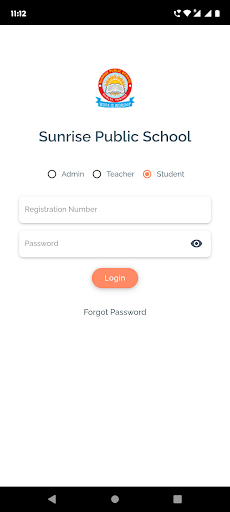 Android application Sunrise Advance Learning screenshort