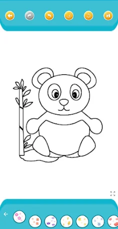Coloring Cartoon Animals - Screenshot 4