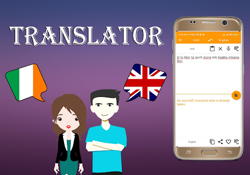 Irish To English Translator Screen 2
