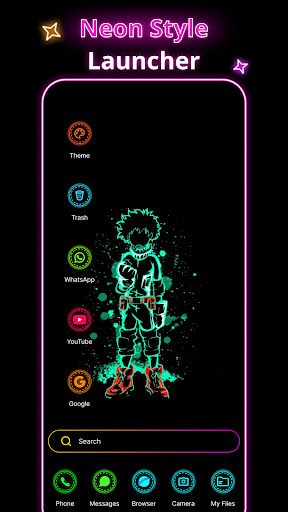 Neon Launcher - Personalization - apps