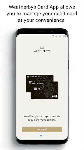 Android application Weatherbys Card screenshort