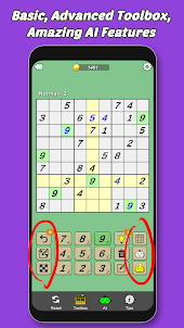 Puzzle Gym : Démineur, Sudoku