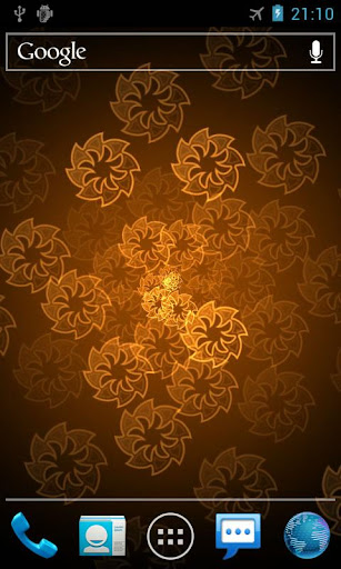 Neon Flower Pro Live Wallpaper