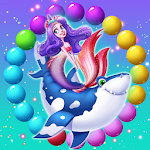 Cover Image of Download Mermaid Rescue Fish Pop Shoote  APK