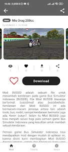 Drag Bike Simulator Mod Bussid