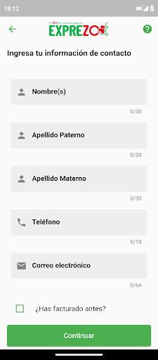 Fletes Exprezo Screen 3