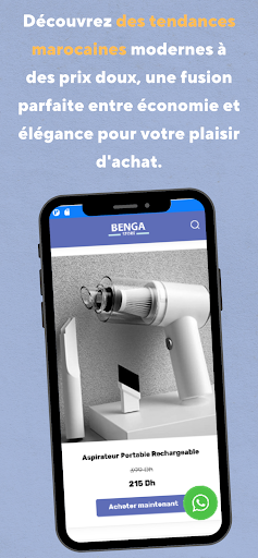 Android application Benga Store screenshort