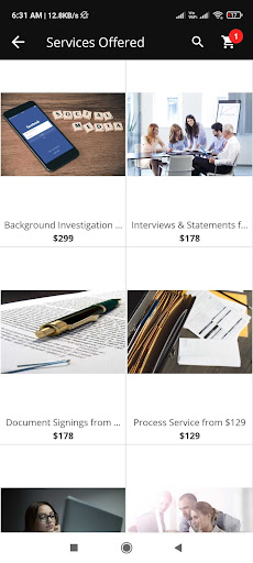 Taylor Payton Investigations Screen 3