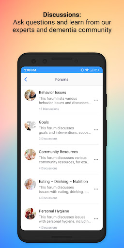 AlzBetter App Screen 2