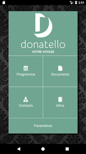 Android application Donatello screenshort