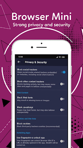 Imágen 4 BF-Browser Mini android
