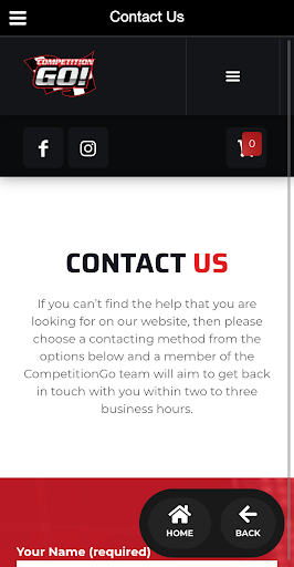 CompetitionGo Screen 3