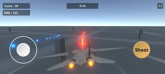 Turret Destroyer - Fighter Jet