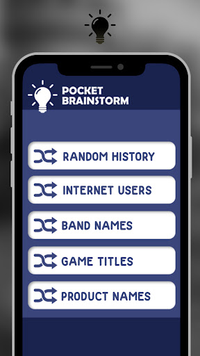 Android application Pocket Brainstorm screenshort