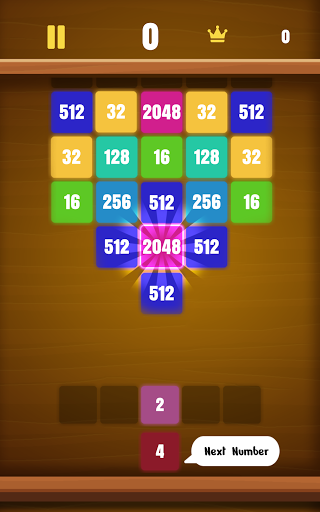 2048 Shoot Up - Merge Block Puzzle