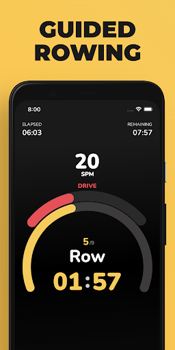 Screenshot of Start Rowing - Rowing Workouts