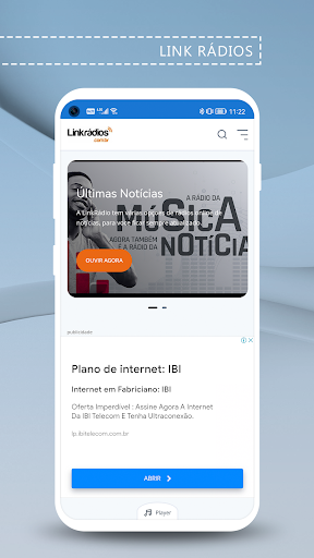 Android application Link Rádios screenshort