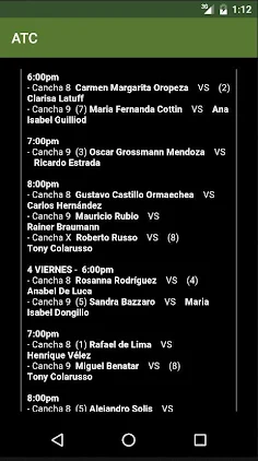 ATC Tenis - Screenshot 1