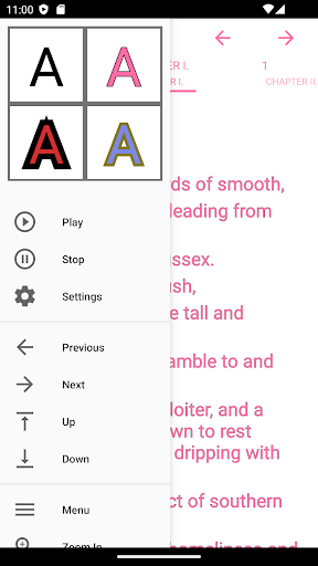 Android application zBook: A Mere Accident screenshort