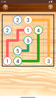 Number Link - Logic Path Game - Screenshot 1