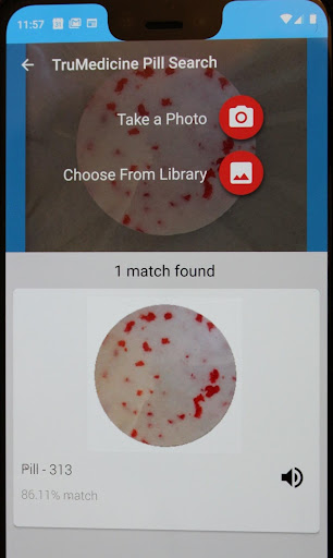 Android application TruMedicines DeepPill screenshort