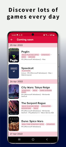 Game Collection Screen 2
