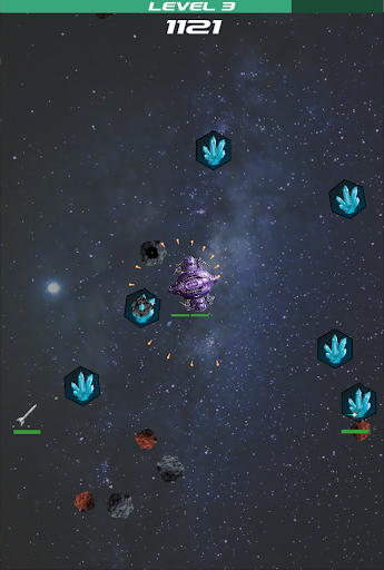 Android application Asteroid Impact screenshort