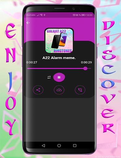 Galaxy A22 Ringtones Screen 3