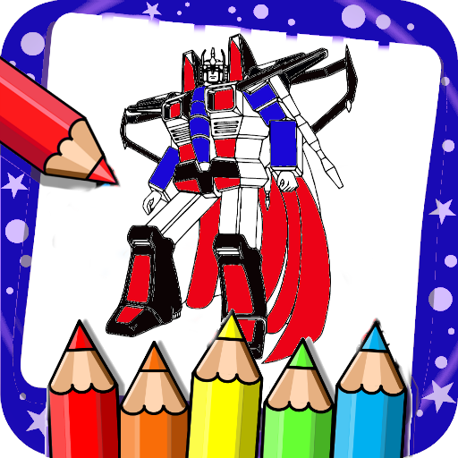 Robots Coloring And Game