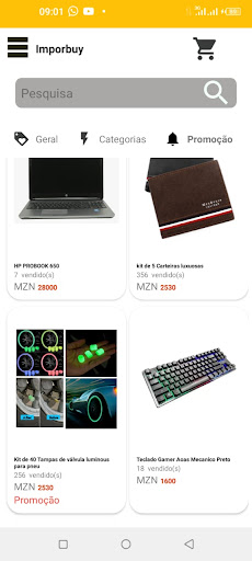ImporBuy Screen 2