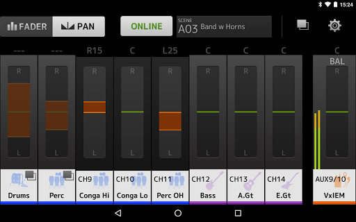 Screenshot of MonitorMix