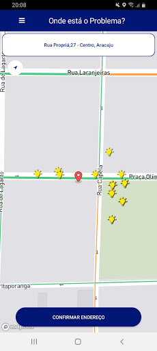 Android application Conecta Aracaju - Iluminação P screenshort