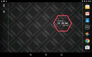 screenshot of [Pro] Neon Clock