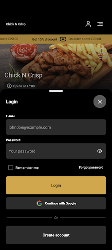 App screenshot