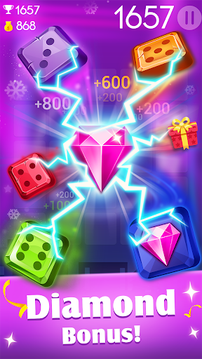 Jewel Games 2020 - Dice Merge Jewels & Gems Crush screenshots 7