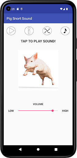 Android application Pig Snort Sound screenshort
